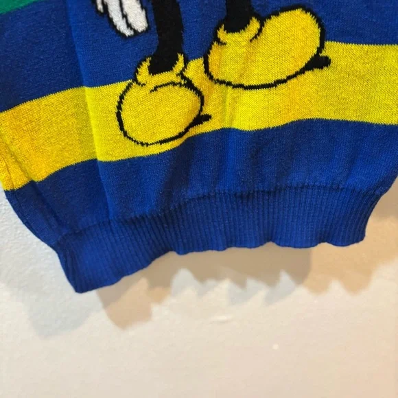 Disney 100 Mickey Mouse Rainbow Striped Sweater (Boys 6/7) - Picture 4 of 10
